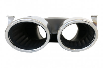 Rear Diffuser GLE53 Design with Silver Exhaust Tips for Mercedes GLE W167 SUV (2019–Up)
