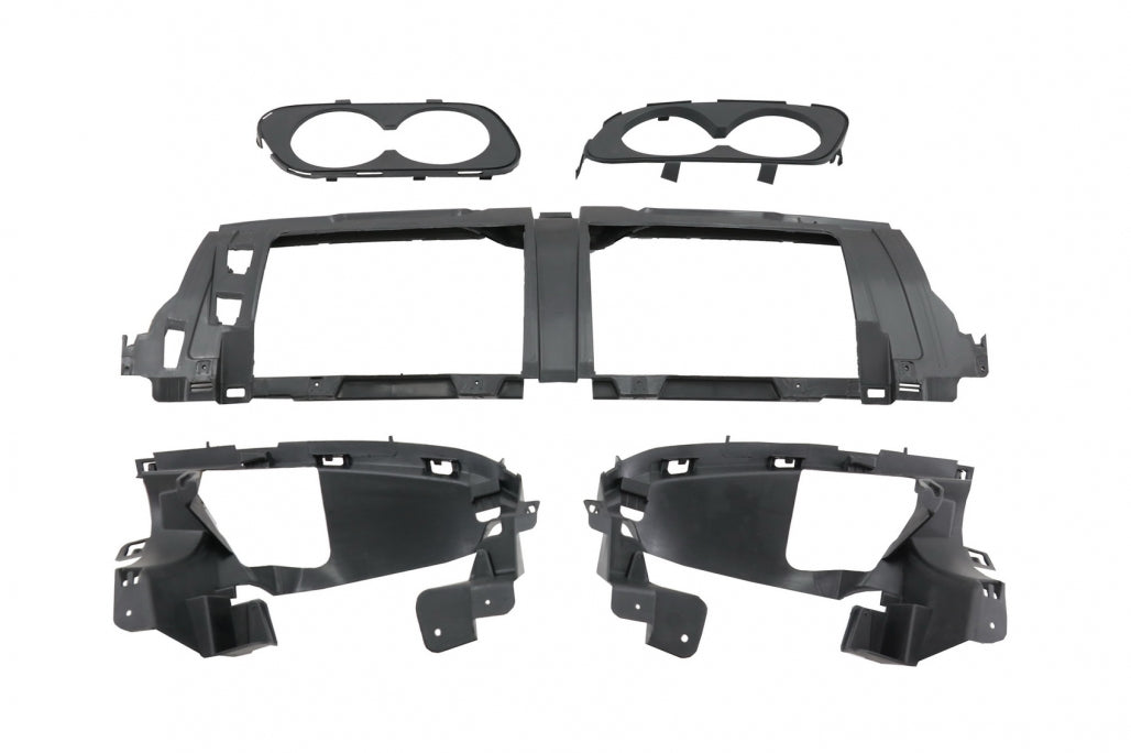 Rear Diffuser GLE53 Design with Silver Exhaust Tips for Mercedes GLE W167 SUV (2019–Up)