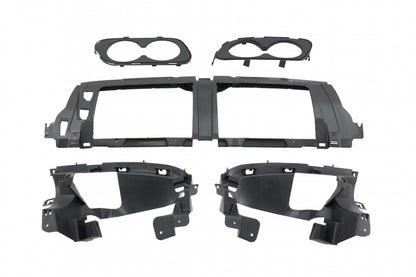 Rear Diffuser GLE53 Design with Silver Exhaust Tips for Mercedes GLE W167 SUV (2019–Up)