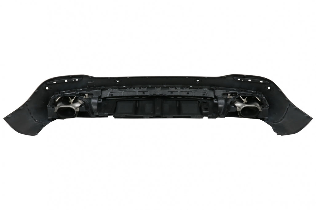 Rear Diffuser GLE53 Design with Silver Exhaust Tips for Mercedes GLE W167 SUV (2019–Up)