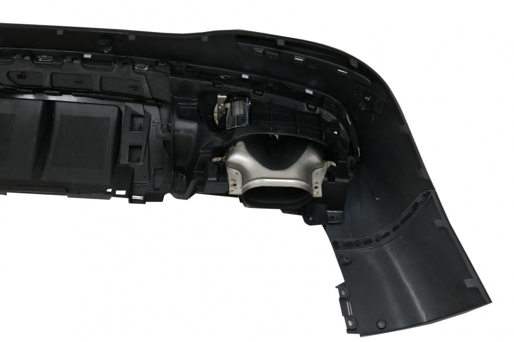 Rear Diffuser GLE53 Design with Silver Exhaust Tips for Mercedes GLE W167 SUV (2019–Up)