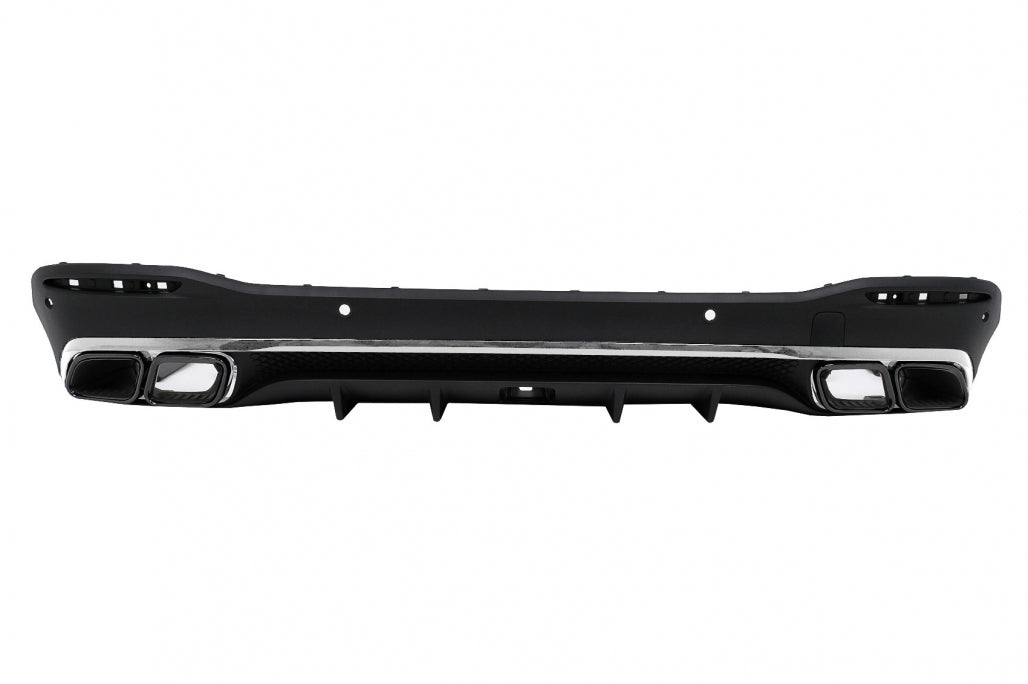 Rear Diffuser GLE63 Design with Exhaust Tips for Mercedes GLE W167 SUV (2019–Up) Sport Line