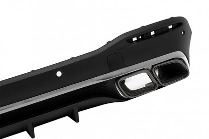 Rear Diffuser GLE63 Design with Exhaust Tips for Mercedes GLE W167 SUV (2019–Up) Sport Line