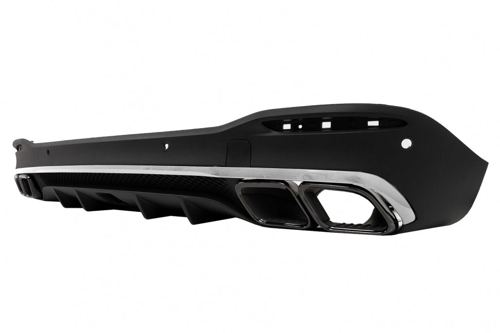 Rear Diffuser GLE63 Design with Exhaust Tips for Mercedes GLE W167 SUV (2019–Up) Sport Line