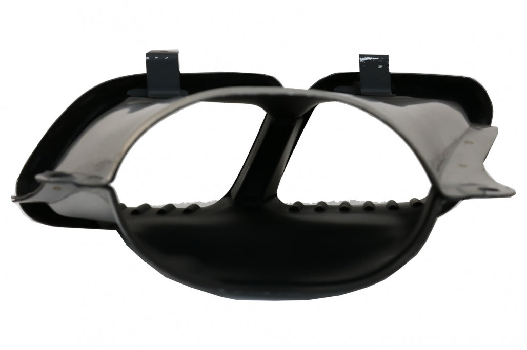 Rear Diffuser GLE63 Design with Silver Exhaust Tips for Mercedes GLE W167 SUV (2019–Up)