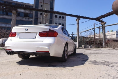 Rear Diffuser Left Double Outlet M-Sport Design for BMW 3 Series F30 F31 (2011–Up)