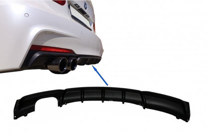 Rear Diffuser Left Outlet M-Performance Design for BMW 3 Series F30 F31 (2011–Up)