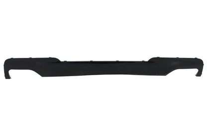 Rear Diffuser M-Technik 550i Double Outlet Brilliant Black for BMW 5 Series F10 F11 (2011–2017)