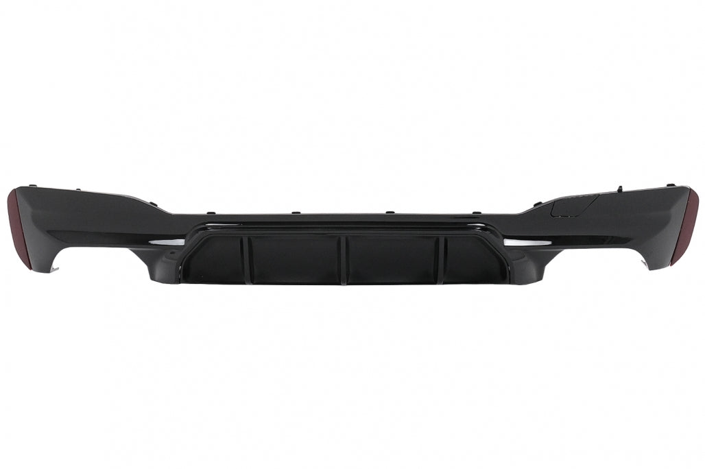 Rear Diffuser M5 Design Piano Black for BMW 5 Series G30 G31 (2017–2024)