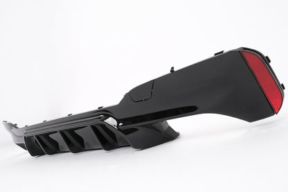 Rear Diffuser M5 Design Piano Black for BMW 5 Series G30 G31 (2017–2024)