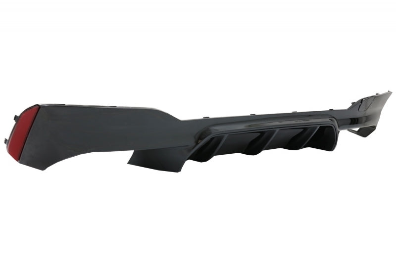 Rear Diffuser M5 Design with Black Exhaust Tips for BMW 5 Series G30 G31 (2017–Up) M-Tech
