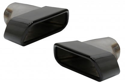 Rear Diffuser M5 Design with Black Exhaust Tips for BMW 5 Series G30 G31 (2017–Up) M-Tech