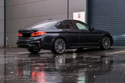 Rear Diffuser M5 Style Piano Black for BMW 5 Series G30 G31 (2017–Up) M-Tech
