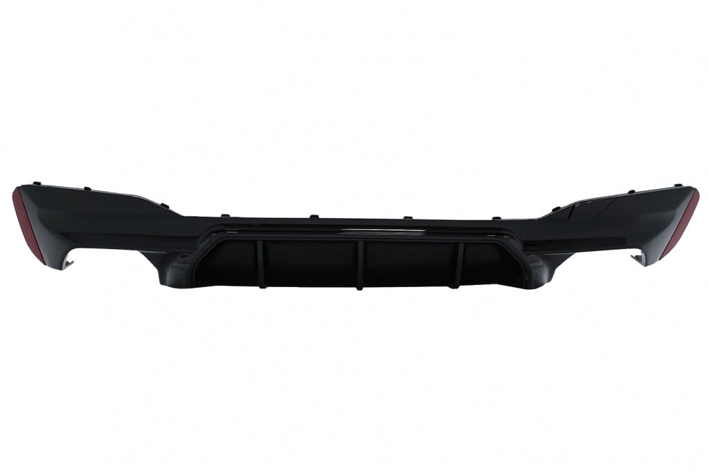 Rear Diffuser M5 Style Piano Black for BMW 5 Series G30 G31 (2017–Up) M-Tech