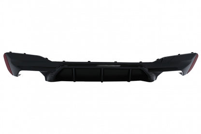 Rear Diffuser M5 Style Piano Black for BMW 5 Series G30 G31 (2017–Up) M-Tech