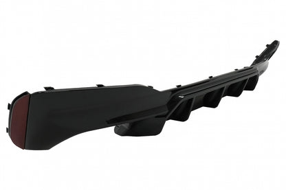 Rear Diffuser M5 Style Piano Black for BMW 5 Series G30 G31 (2017–Up) M-Tech