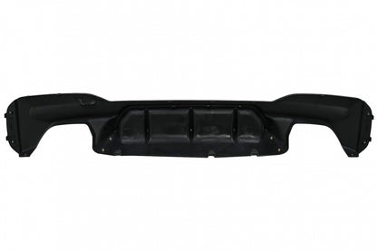 Rear Diffuser M5 Style Piano Black with Black Exhaust Tips for BMW 5 Series G30 G31 (2017–2020) M-Tech