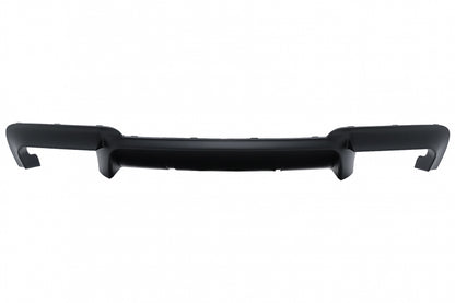 Rear Diffuser M Design Double Outlet Black for BMW 5 Series F10 F11 (2011–2017)