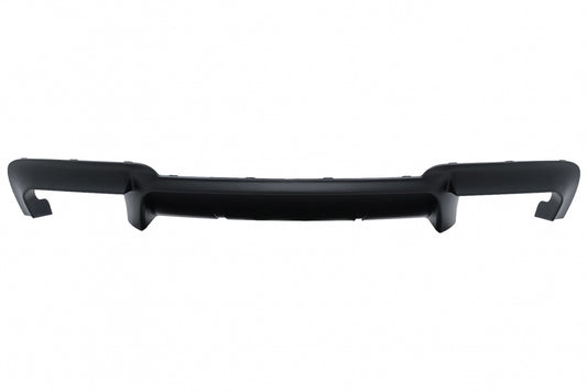 Rear Diffuser M Design Double Outlet Black for BMW 5 Series F10 F11 (2011–2017)