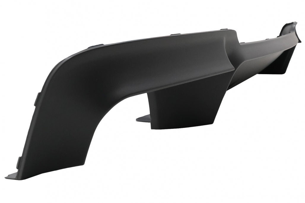 Rear Diffuser M Design Double Outlet Black for BMW 5 Series F10 F11 (2011–2017)