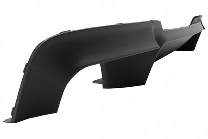 Rear Diffuser M Design Double Outlet Black for BMW 5 Series F10 F11 (2011–2017)