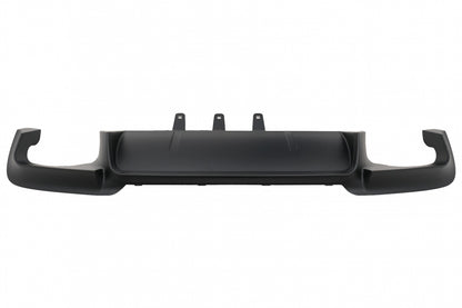 Rear Diffuser M Design Double Outlet Black for BMW 5 Series F10 F11 (2011–2017)