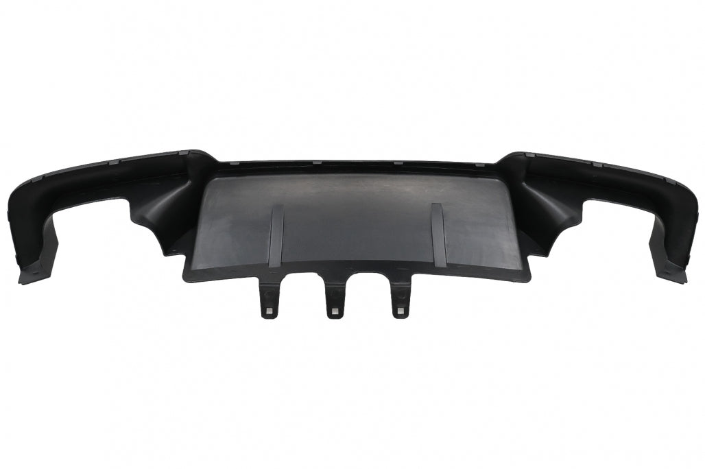 Rear Diffuser M Design Double Outlet Black for BMW 5 Series F10 F11 (2011–2017)
