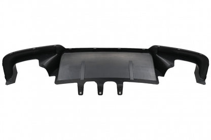 Rear Diffuser M Design Double Outlet Black for BMW 5 Series F10 F11 (2011–2017)