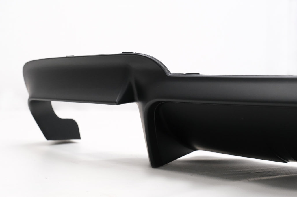 Rear Diffuser M Design Double Outlet Black for BMW 5 Series F10 F11 (2011–2017)