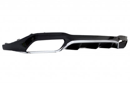 Rear Diffuser with Black Exhaust Tips E63 Design for Mercedes E-Class W213 AMG Line (2016–2019)