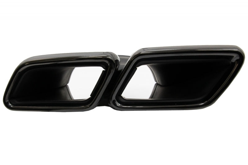 Rear Diffuser with Black Exhaust Tips E63 Design for Mercedes E-Class W213 AMG Line (2016–2019)