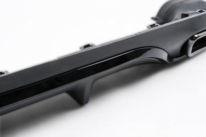 Rear Diffuser with Black Exhaust Tips E63 Design for Mercedes E-Class W213 S213 Standard (2016–2020)