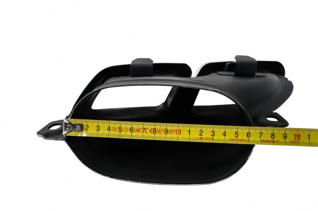 Rear Diffuser with Black Exhaust Tips E63 Design for Mercedes E-Class W213 S213 Standard (2016–2020)