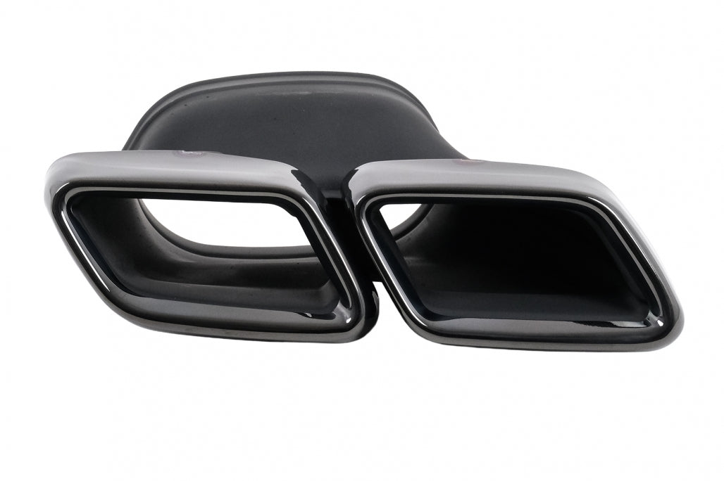 Rear Diffuser with Black Exhaust Tips E63 Design for Mercedes E-Class W213 S213 Standard (2016–2020)