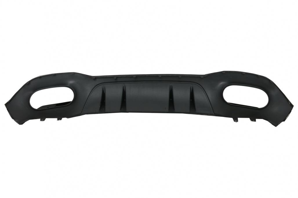 Rear Diffuser with Black Exhaust Tips and Mirror Covers for Mercedes A-Class W177 Hatchback (2018–2022)