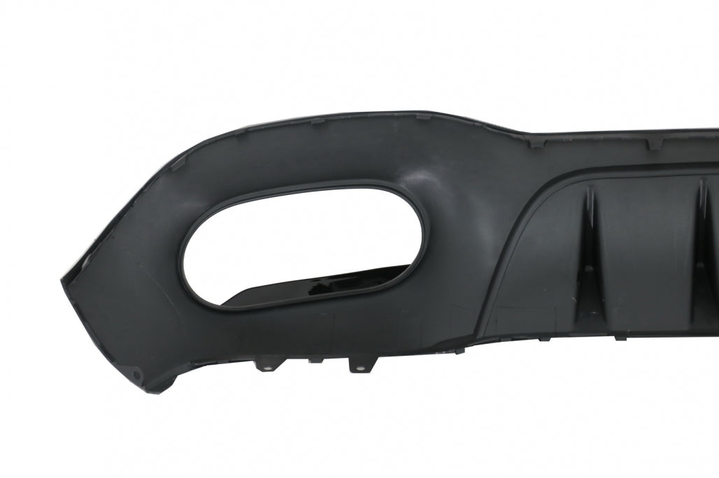 Rear Diffuser with Black Exhaust Tips and Mirror Covers for Mercedes A-Class W177 Hatchback (2018–2022)