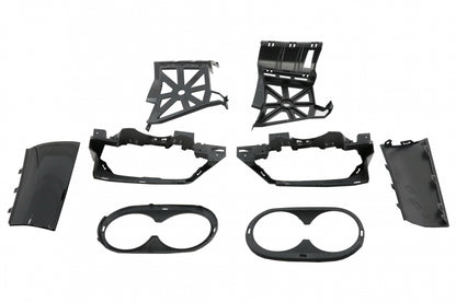 Rear Diffuser with Black Exhaust Tips for Mercedes A-Class V177 Sedan (2018–Up)