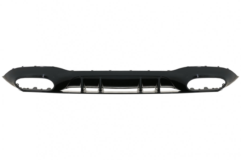 Rear Diffuser with Black Exhaust Tips for Mercedes A-Class V177 Sedan (2018–Up)