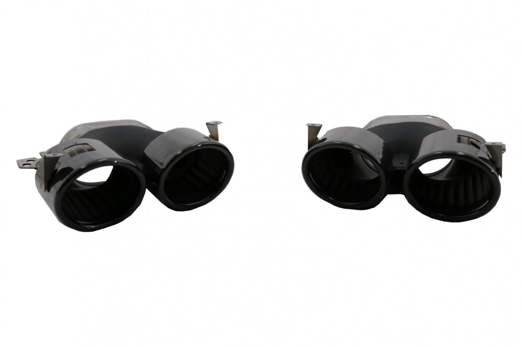 Rear Diffuser with Black Exhaust Tips for Mercedes A-Class V177 Sedan (2018–Up)