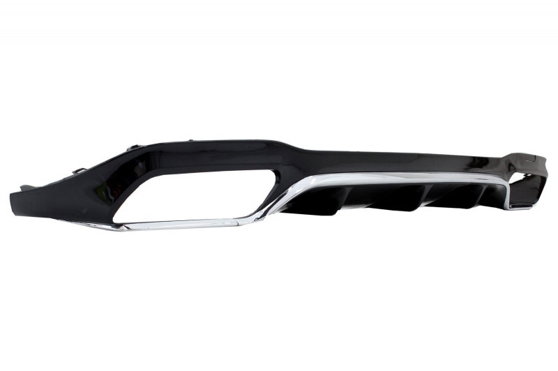 Rear Diffuser with Chrome Exhaust Tips E63 Design for Mercedes E-Class W213 AMG Line (2016–2019)