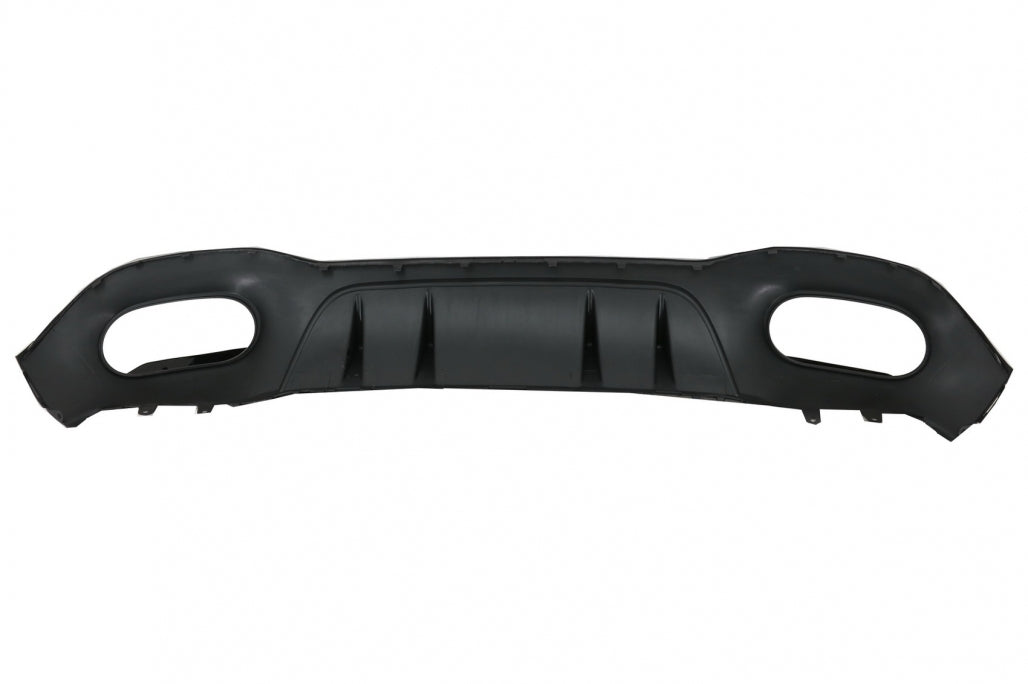 Rear Diffuser with Chrome Exhaust Tips and Mirror Covers for Mercedes A-Class W177 Hatchback (2018–2022)