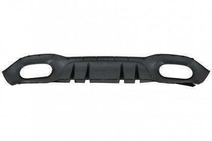 Rear Diffuser with Chrome Exhaust Tips for Mercedes A-Class V177 Sedan (2018–Up)