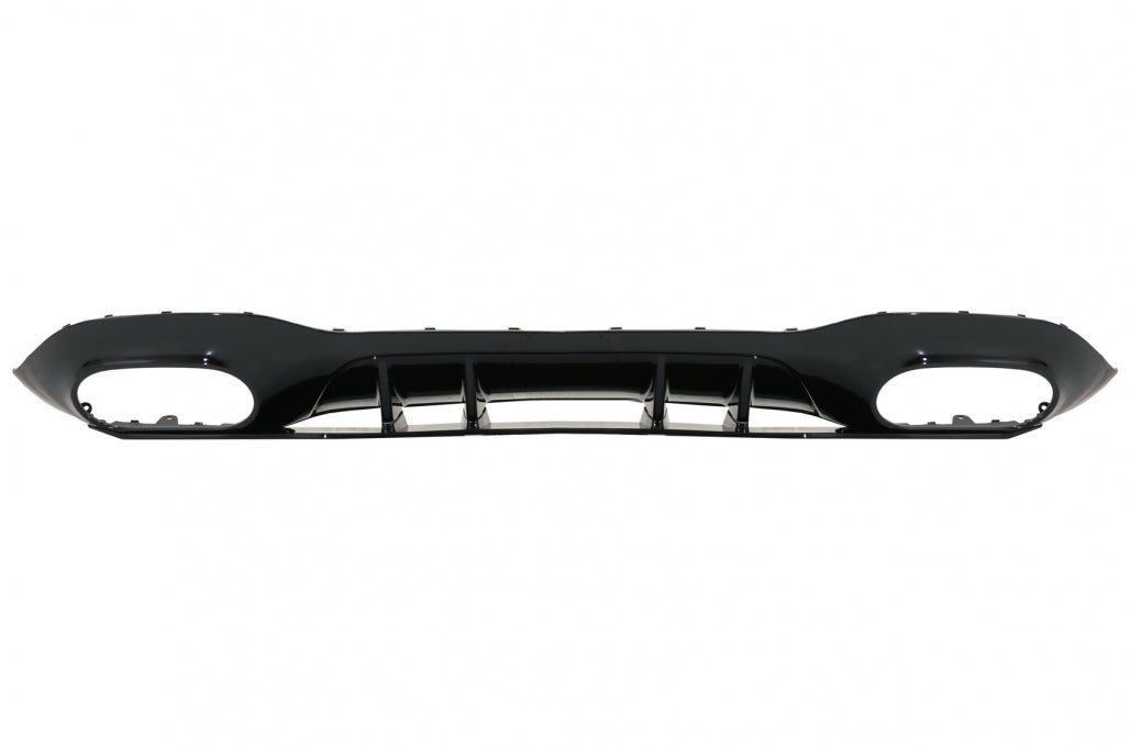 Rear Diffuser with Chrome Exhaust Tips for Mercedes A-Class W177 Hatchback (2018–Up)