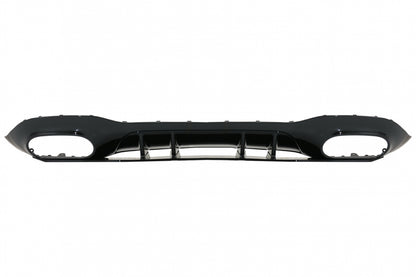 Rear Diffuser with Chrome Exhaust Tips for Mercedes A-Class W177 Hatchback (2018–Up)