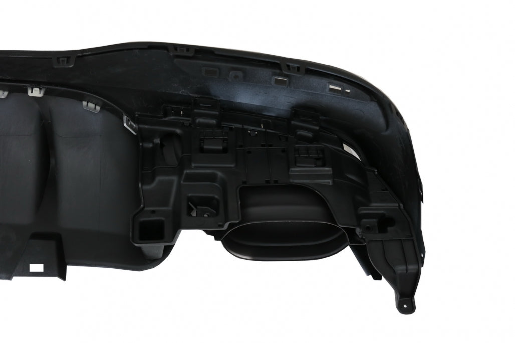 Rear Diffuser with Exhaust Muffler Tips for Mercedes GLE W166 SUV Sport Line (2015–2018)