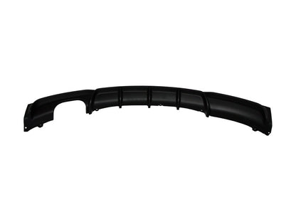 Rear Diffuser with Exhaust Tip M Design Matte Carbon Look for BMW 3 Series F30 F31 (2011–Up)