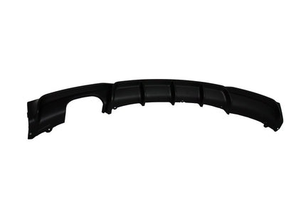 Rear Diffuser with Exhaust Tip M Design Matte Carbon Look for BMW 3 Series F30 F31 (2011–Up)
