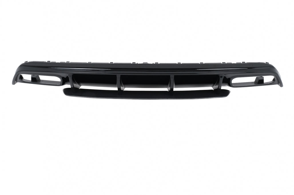 Rear Diffuser with Exhaust Tips A45 Facelift Design for Mercedes A-Class W176 (2013–2018)