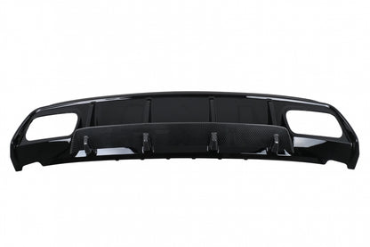 Rear Diffuser with Exhaust Tips A45 Facelift Design for Mercedes A-Class W176 (2013–2018)