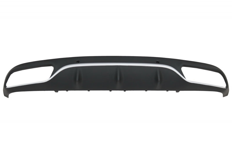 Rear Diffuser with Exhaust Tips C63 Design for Mercedes C-Class C205 A205 (2014–2019)